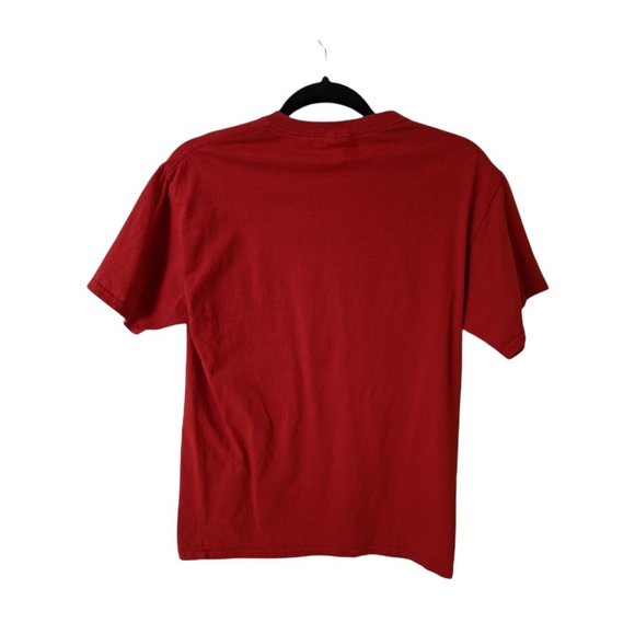 Buffalo Polish Falcon Dyngus Day Graphic Print T-Shirt Red Youth Medium - Picture 3 of 6